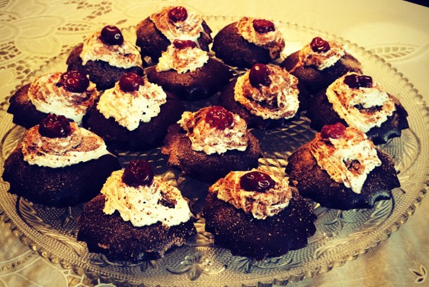 Капкейки с кока-колой