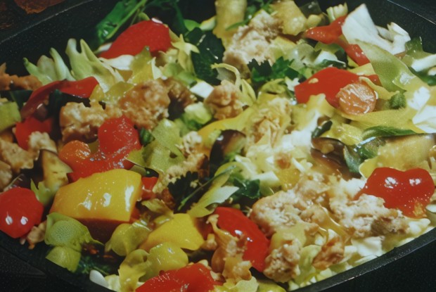 Капустная запеканка с мясом