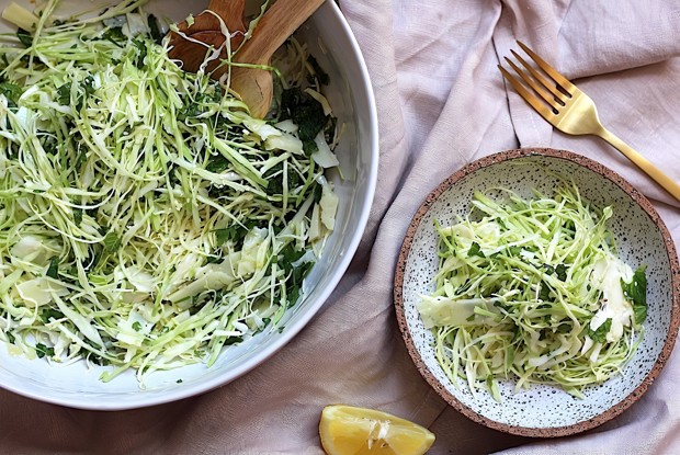 Капустный салат с сыром