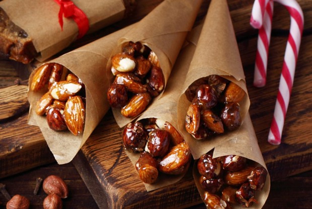 Карамелизированные орешки