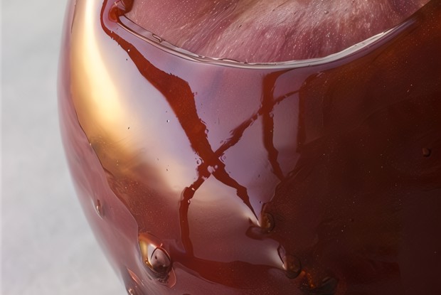 Карамелизованные яблоки с корицей