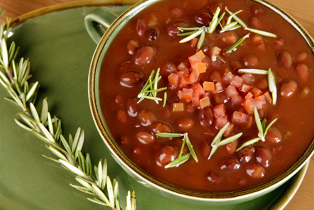 Карибский фасолевый суп