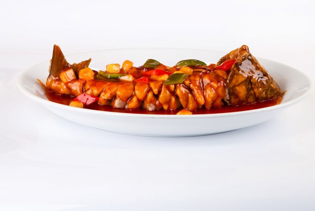 Карп в кисло-сладком соусе