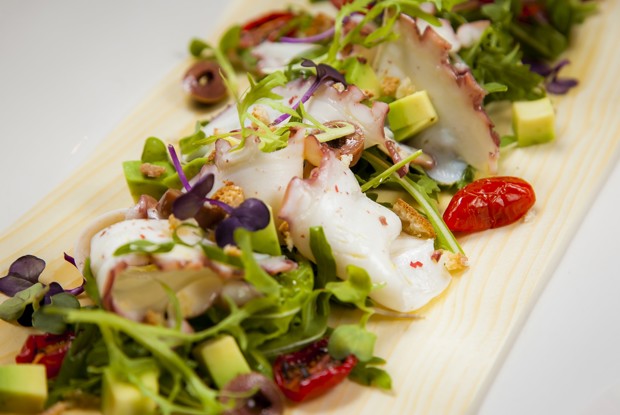 Карпаччо из осьминога