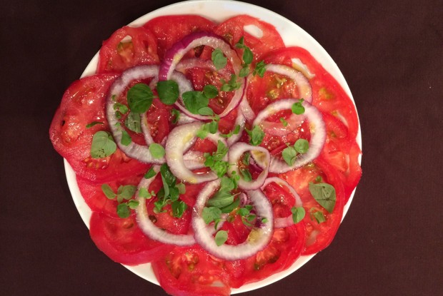 Карпаччо из помидоров