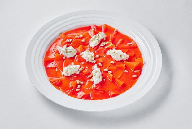 Карпаччо из тыквы