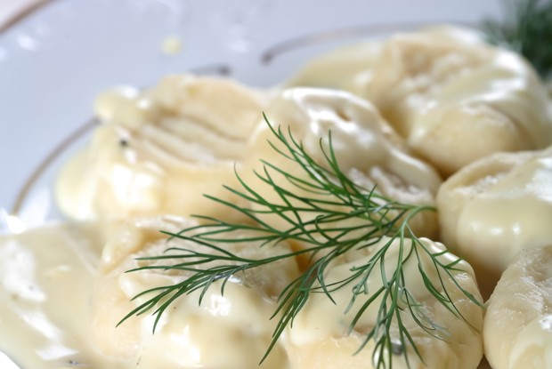 Картофель молодой в сметане