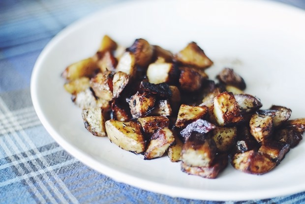 Картофель, запеченный с бальзамическим уксусом