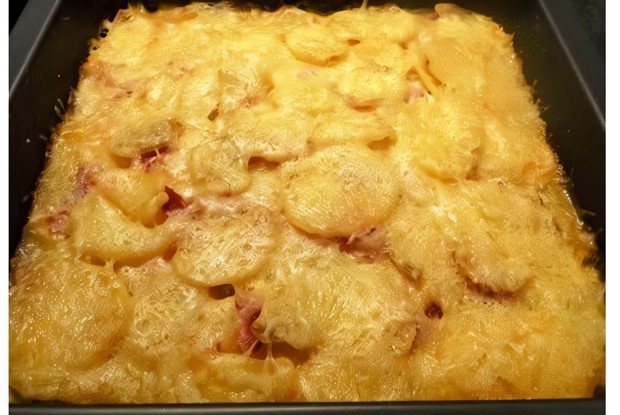 Картофель, запеченный с сыром