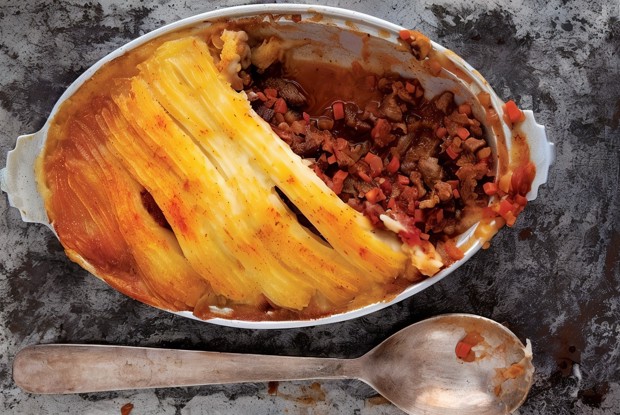 Картофельная запеканка с мясом