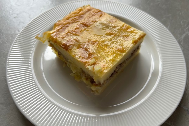 Картофельная запеканка с фаршем