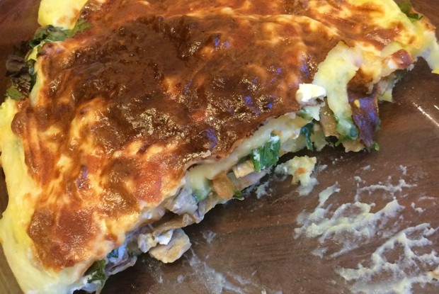 Картофельная запеканка с курицей и овощами