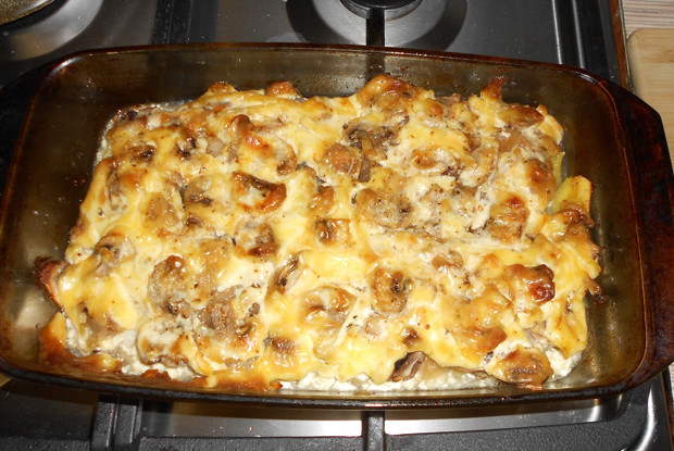 Картофельная запеканка со свининой