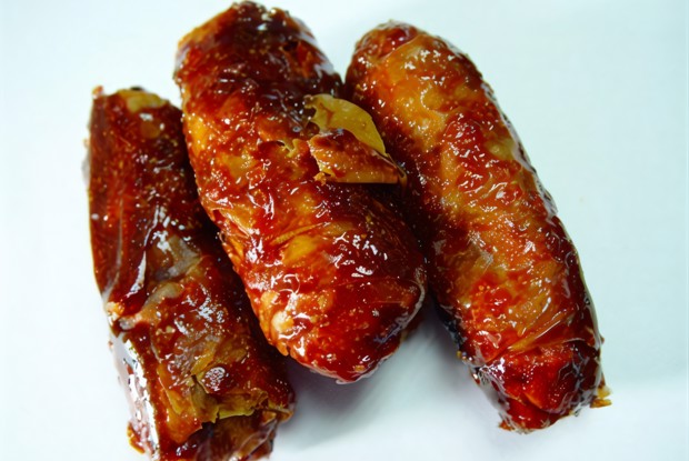 Картофельные «бананы» с фаршем