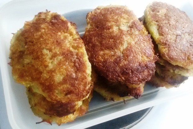 Картофельные драники с мясным фаршем