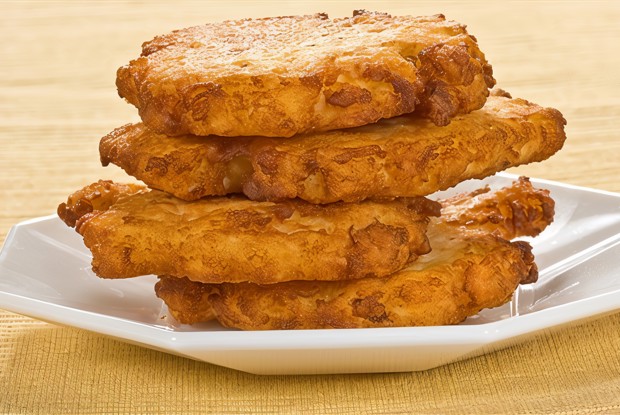 Картофельные лепешки с брынзой