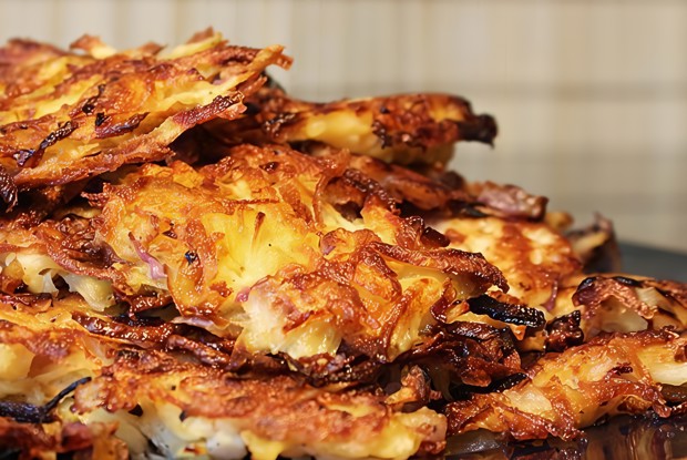 Картофельные оладьи