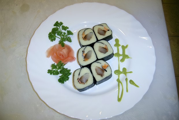 Картофельные роллы с сельдью