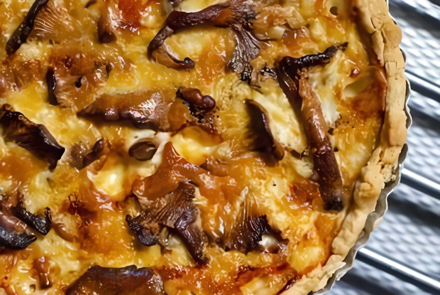 Картофельные тарталетки с лисичками