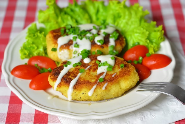 Картофельные зразы с мясом