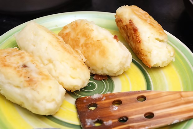 Картофельные зразы с сельдью