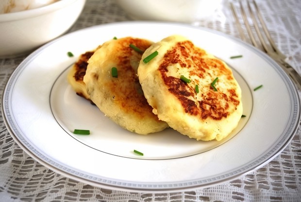 Картофельные зразы с шампиньонами