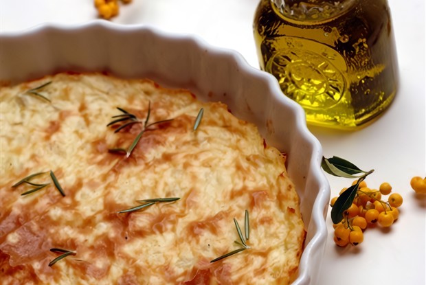 Картофельный пирог  к мясу