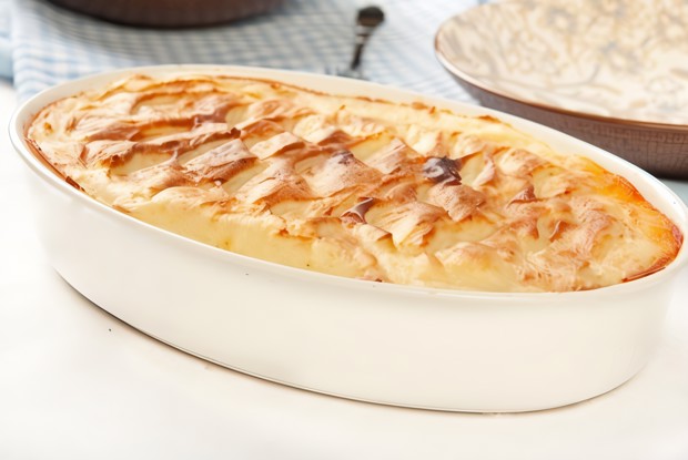 Картофельный пирог с индейкой и эстрагоном