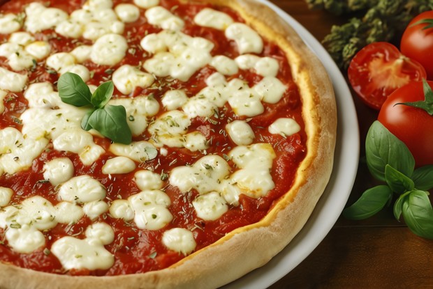 Картофельный пирог с сыром и помидорами