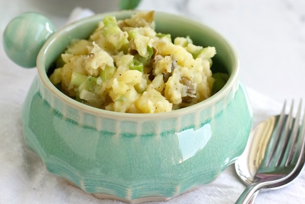 Картофельный салат без майонеза