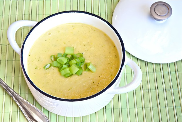 Картофельный суп протертый