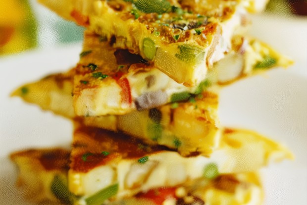 Картофельно-фасолевая тортилья