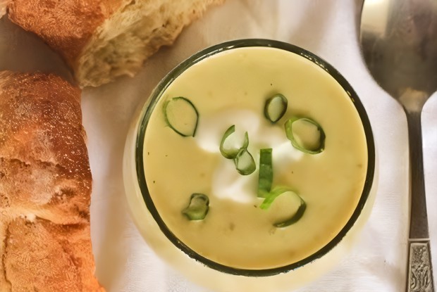 Картофельно-кабачковый суп-пюре