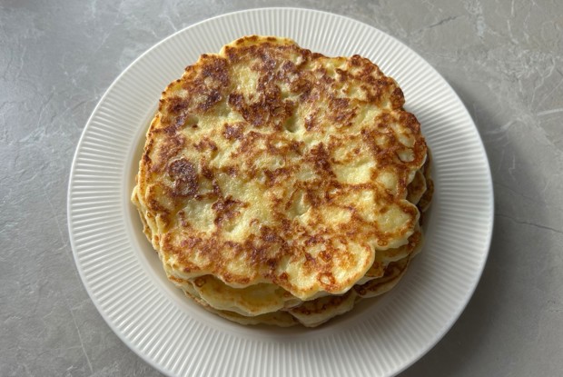 Картофельно-сырные лепешки