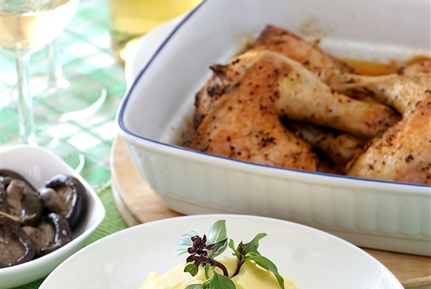 Картофельное пюре с хреном