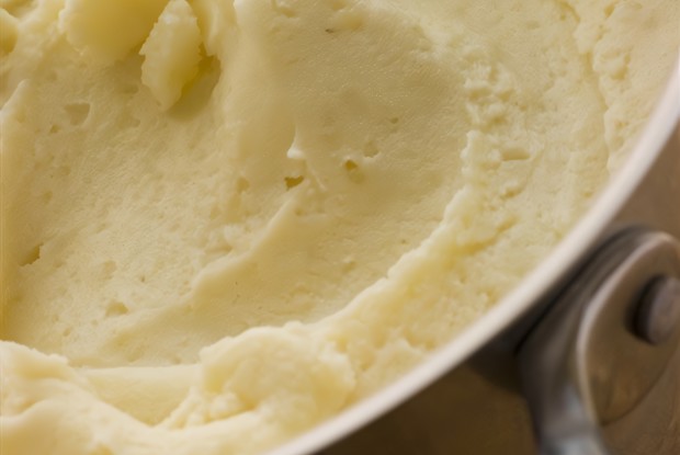 Картофельное пюре с молоком