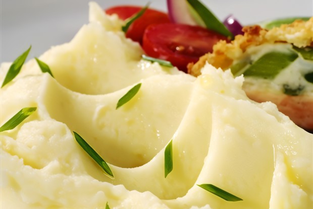 Картофельное пюре с мускатным орехом