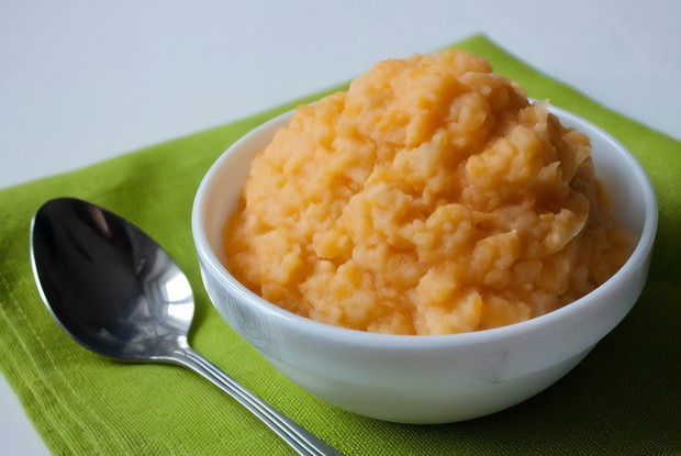 Картофельное пюре с тыквой