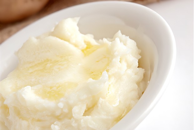 Картофельное пюре с трюфельным маслом