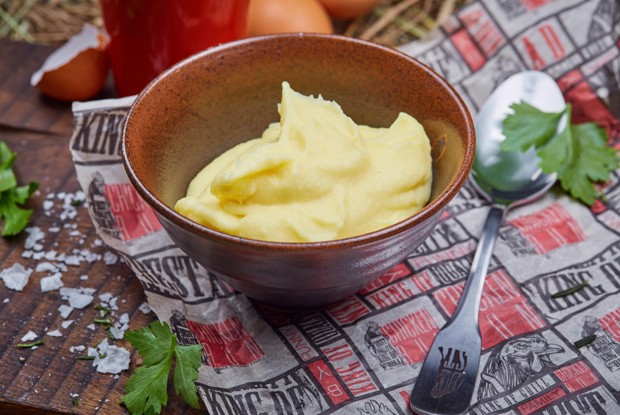 Картофельное пюре с песто