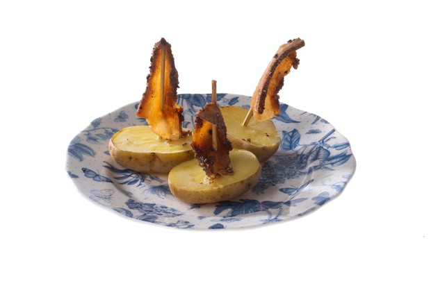 Картофельные лодочки