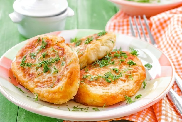 Картофельные зразы с печеночной начинкой