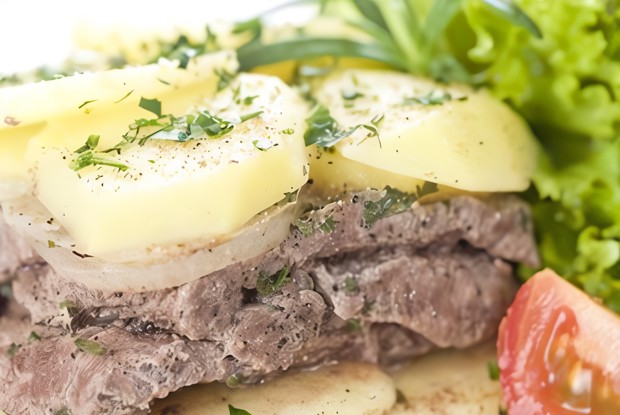 Картошка с мясом