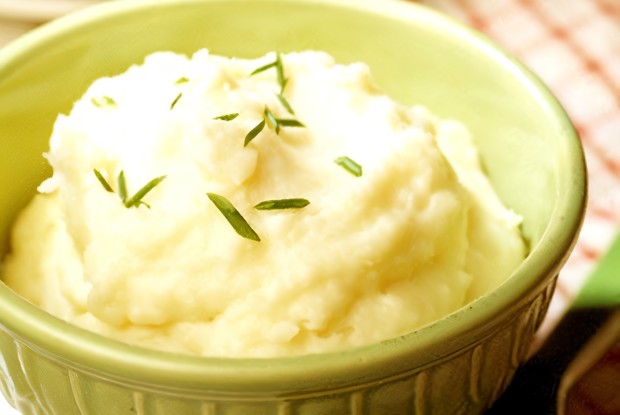 Картошка с молоком и армянским коньяком