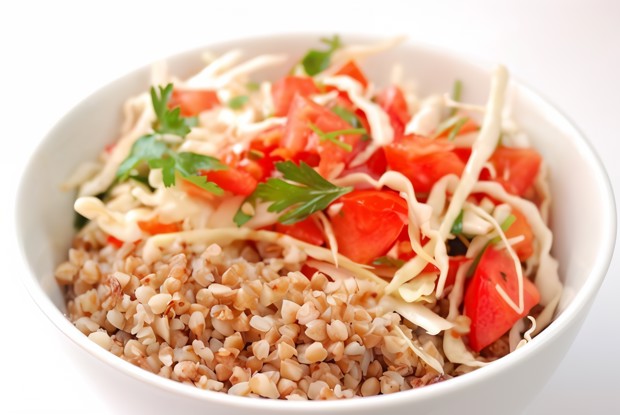 Каша гречневая с брюквой