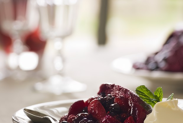 Каша ягодная