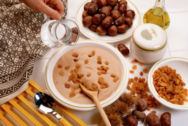 Каштановый пудинг