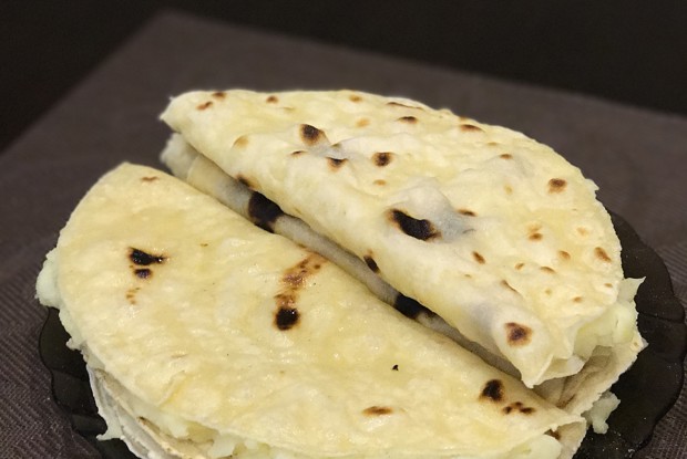 Кастыбый с картошкой