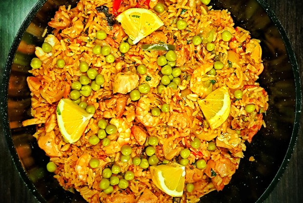 Каталонская паэлья