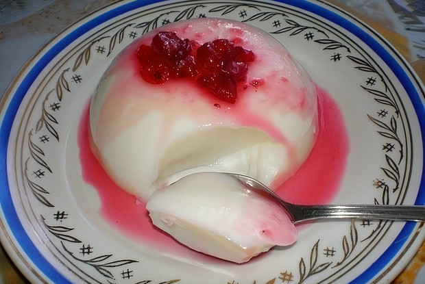 Кефирное желе